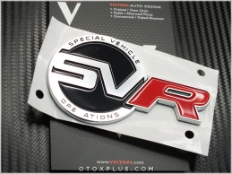 Range Rover SVR Yazı Logo Amblem