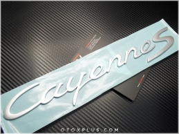 Porsche Cayenne S Bagaj Yazı Cayenne S Logo Amblem Porsche Cayenne S Bagaj Yazı Cayenne S Logo Amblem