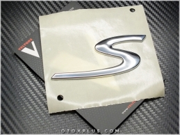 Porsche S Bagaj Yazı Logo Amblem