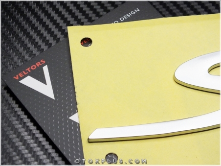 Porsche Gri S Bagaj Yazı Logo Amblem