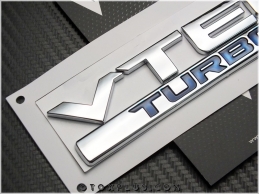 Honda VTEC TURBO Yazı VTEC TURBO Logo Amblem Honda VTEC TURBO Yazı VTEC TURBO Logo Amblem