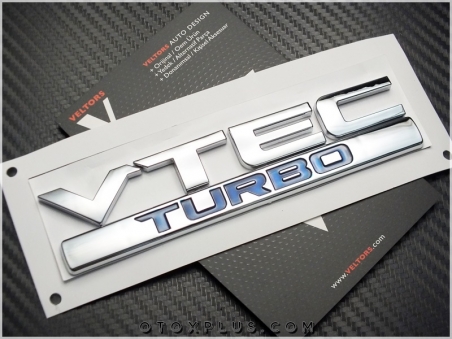 Honda VTEC TURBO Yazı VTEC TURBO Logo Amblem