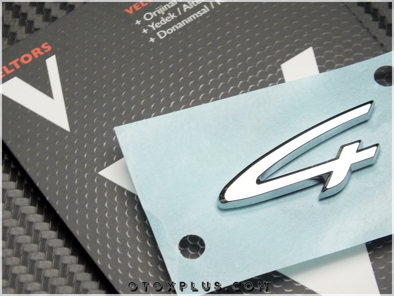 Porsche Taycan 4 Bagaj Yazı Taycan 4 Logo Amblem