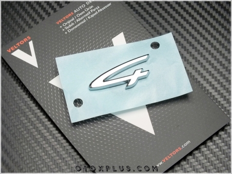 Porsche Taycan 4 Bagaj Yazı Taycan 4 Logo Amblem