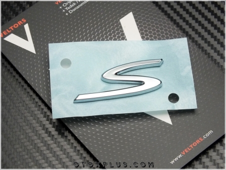 Porsche Taycan S Bagaj Yazı Taycan S Logo Amblem