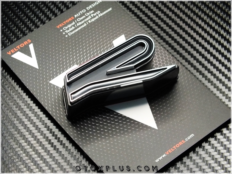 VW Ön Izgara Yeni Tip R Line R Yazı R Logo Amblem VW Ön Izgara Yeni Tip R Line R Yazı R Logo Amblem