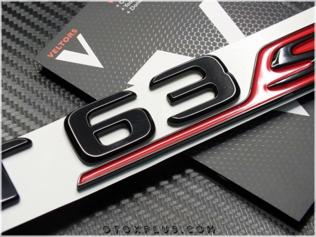 Mercedes GT 63 S Bagaj Yazı GT63S Logo Amblem Seti