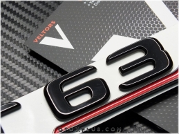 Mercedes GT 63 S Bagaj Yazı GT63S Logo Amblem Seti