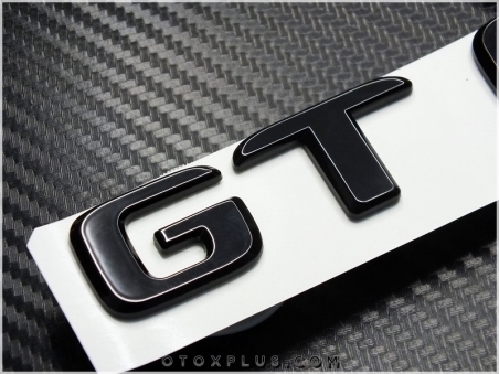 Mercedes GT 63 S Bagaj Yazı GT63S Logo Amblem Seti