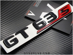 Mercedes GT 63 S Bagaj Yazı GT63S Logo Amblem Seti