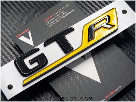 Mercedes GTR / GT-R Bagaj Yazı GTR Logo Amblem