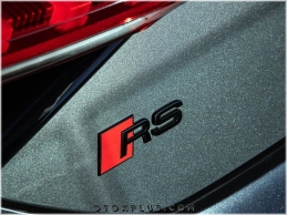 Audi Black / Siyah RS Bagaj Yazı RS Logo Amblem
