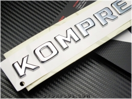 Mercedes Kompressor Bagaj Yazı Logo Amblem Mercedes Kompressor Bagaj Yazı Logo Amblem