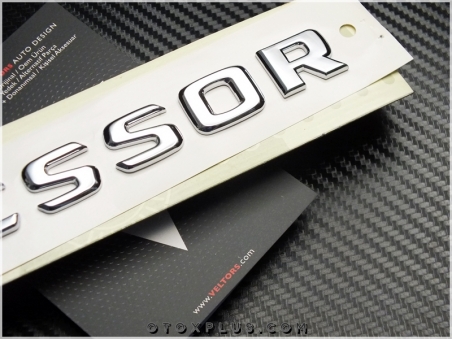 Mercedes Kompressor Bagaj Yazı Logo Amblem