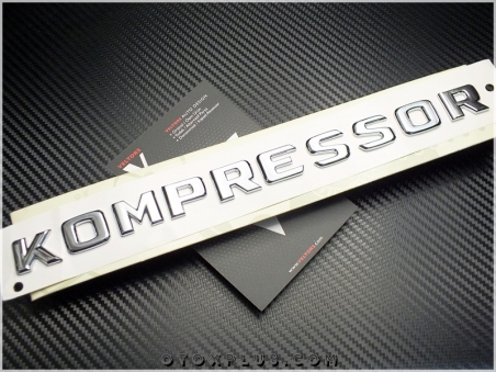 Mercedes Kompressor Bagaj Yazı Logo Amblem