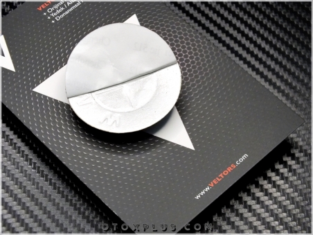 BMW Siyah / Beyaz Direksiyon Logo Amblem