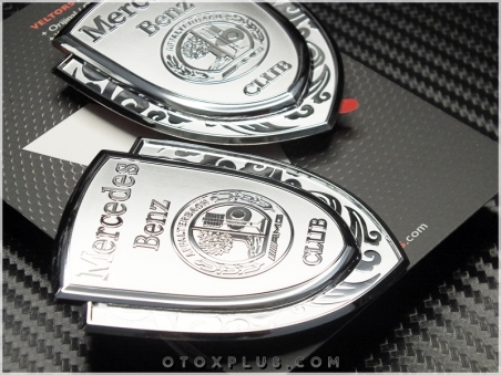 Mercedes AMG Plaket Logo Amblem Seti