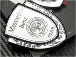 Mercedes AMG Plaket Logo Amblem Seti