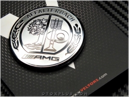 Mercedes AMG Multi Medya iDrive Kontrol Unite Logo Amblem Mercedes AMG Multi Medya iDrive Kontrol Unite Logo Amblem