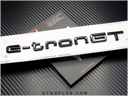Audi e-tron GT Bagaj Yazı e-tron GT Logo Amblem
