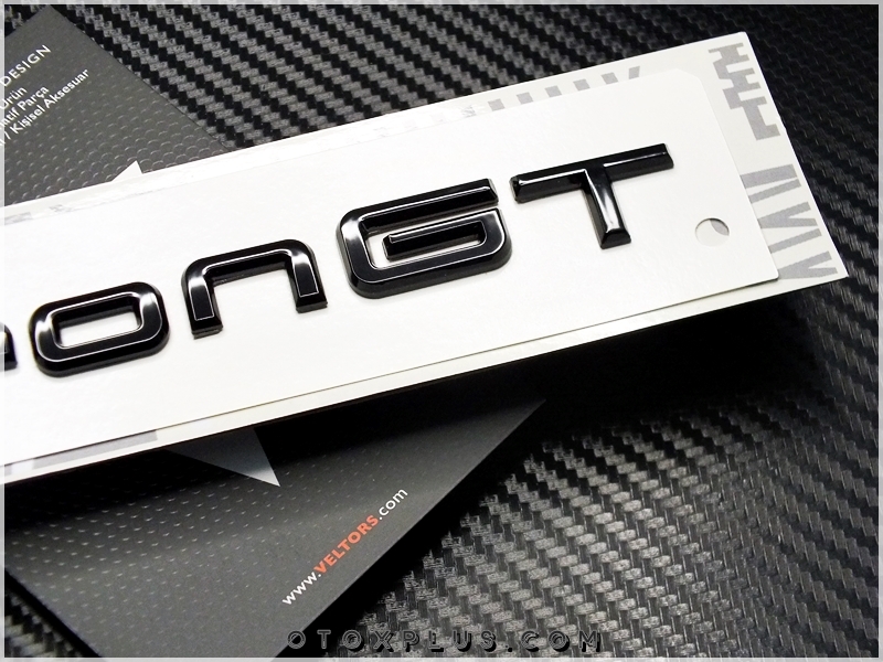 Audi e-tron GT Bagaj Yazı e-tron GT Logo Amblem