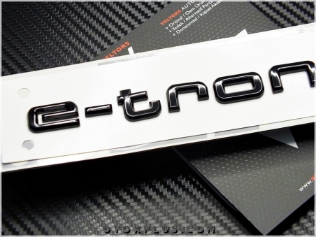 Audi e-tron GT Bagaj Yazı e-tron GT Logo Amblem