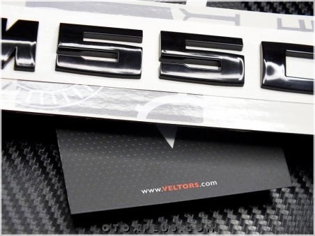 BMW Black / Siyah M 550i / M 550 i Bagaj Yazı Logo Amblem