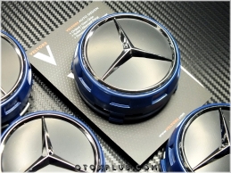 Mercedes Yeni Nesil Mavi Jant Göbeği Göbek Kapak Seti Mercedes Yeni Nesil Mavi Jant Göbeği Göbek Kapak Seti