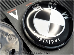 BMW Individual Ön Kaput Arka Bagaj Logo Amblem Seti BMW Individual Ön Kaput Arka Bagaj Logo Amblem Seti