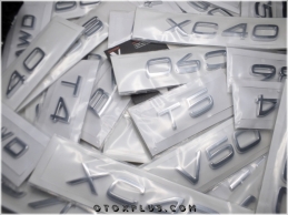 Volvo T4 Bagaj Yazı Logo Amblem Volvo T4 Bagaj Yazı Logo Amblem