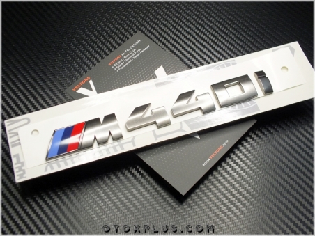 BMW Koyu Gri M 440i / M 440 i Bagaj Yazı Logo Amblem