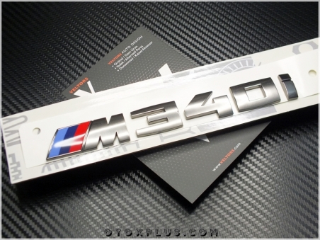 BMW Koyu Gri M 340i / M 340 i Bagaj Yazı Logo Amblem