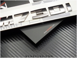 BMW Koyu Gri M 730i / M 730 i Bagaj Yazı Logo Amblem BMW Koyu Gri M 730i / M 730 i Bagaj Yazı Logo Amblem