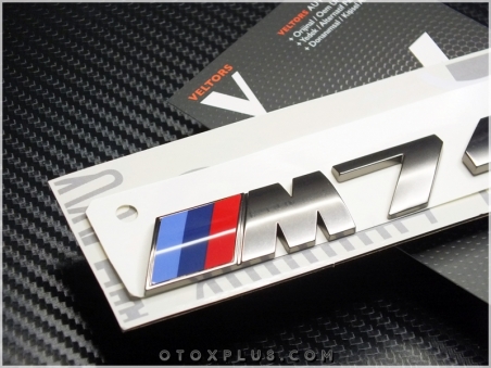BMW Koyu Gri M 745i / M 745 i Bagaj Yazı Logo Amblem