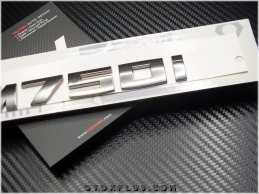 BMW Koyu Gri M 750i / M 750 i Bagaj Yazı Logo Amblem