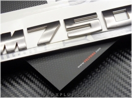 BMW Koyu Gri M 750i / M 750 i Bagaj Yazı Logo Amblem