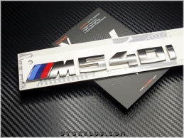 BMW Koyu Gri M 540i / M 540 i Bagaj Yazı Logo Amblem