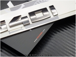 BMW Koyu Gri M 540i / M 540 i Bagaj Yazı Logo Amblem BMW Koyu Gri M 540i / M 540 i Bagaj Yazı Logo Amblem