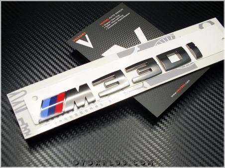 BMW Koyu Gri M 330i / M 330 i Bagaj Yazı Logo Amblem