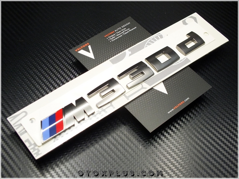 BMW Koyu Gri M 330d / M 330 d Bagaj Yazı Logo Amblem BMW Koyu Gri M 330d / M 330 d Bagaj Yazı Logo Amblem
