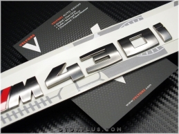 BMW Koyu Gri M 430i / M 430 i Bagaj Yazı Logo Amblem