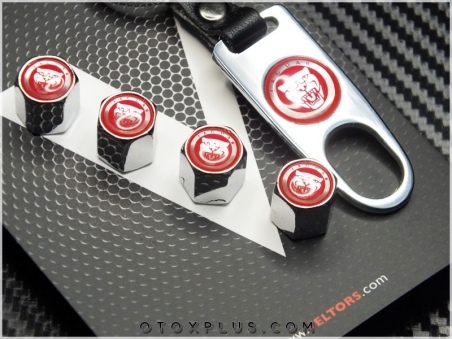 Jaguar Logo Amblem Anahtarlık Sibop Kapak Seti