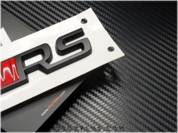 Skoda Black / Siyah RS VRS Bagaj Yazı Logo Amblem