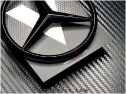 Mercedes Black / Siyah W206 C Class Bagaj Yıldız Logo Amblem