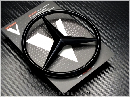 Mercedes Black / Siyah W206 C Class Bagaj Yıldız Logo Amblem