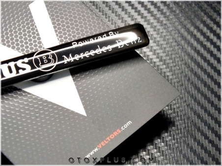 Mercedes BRABUS Konsol Kokpit Plaket Logo Amblem