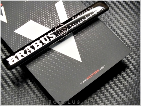 Mercedes BRABUS Konsol Kokpit Plaket Logo Amblem