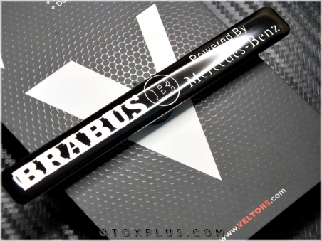 Mercedes BRABUS Konsol Kokpit Plaket Logo Amblem