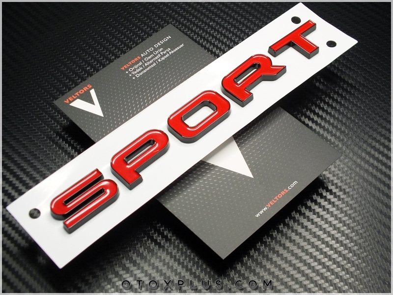 Range Rover Sport Bagaj Yazı Logo Amblem
