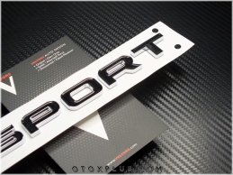 Range Rover Sport Bagaj Yazı Logo Amblem